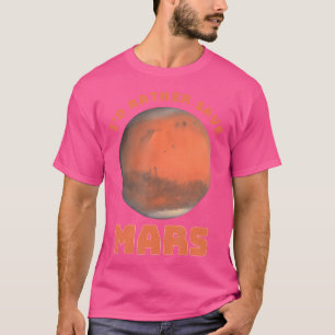 Camiseta Eu Guardaria Marte Globe Astron Espacial Planeta V