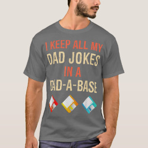 Camiseta Eu Guardo Todas As Minhas Piadas De Pai Em Uma Fat
