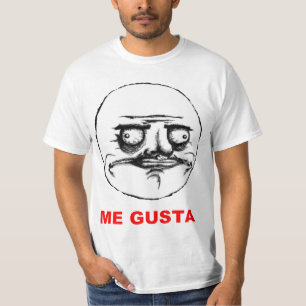 Camiseta Eu Gusta enfrenta