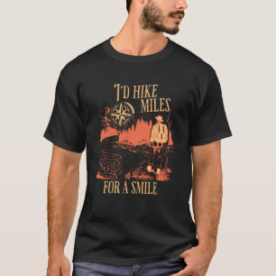 Camiseta Eu Ia Caminhar Miles Por Um Sorriso O Ideal Hiki E