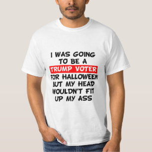Camiseta Eu Ia Ser Um Eleitor De Trump Para O Halloween