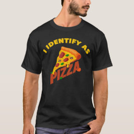 Camiseta Eu Identifico Como Pizza