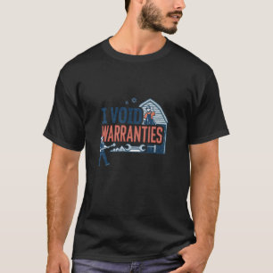 Camiseta Eu Invalidar Garantias Piada Mecânico Engenheiro G