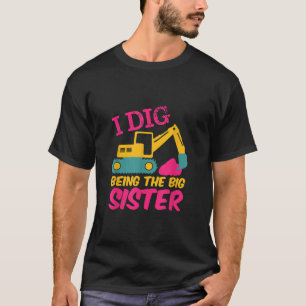 Camiseta Eu Irei Ser Um Cartoon De Construtor De Escavadore