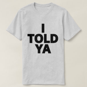 Camiseta Eu Já Disse