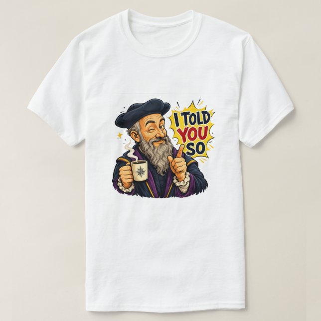 CAMISETA EU JÁ TE DISSE (Frente do Design)