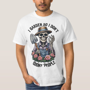 Camiseta Eu jardim, para que eu não engasgue Pessoas
