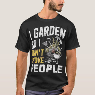 Camiseta Eu jardim, para que eu não engasgue Pessoas