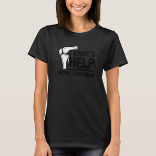 Camiseta Eu Joelho D Ajudo Bionicamente O Knee Club Cirurgi