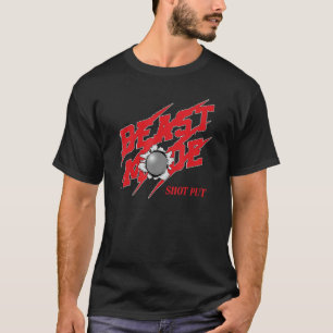 Camiseta Eu Jogo Coisas Atiradas Colocando Atleta Atirador 