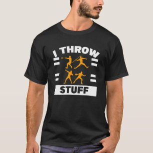Camiseta Eu Jogo Coisas Atiradas Para Colocar O Grelha De C