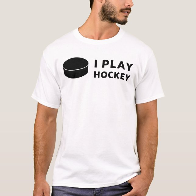 Camiseta Eu jogo hóquei! (Frente)