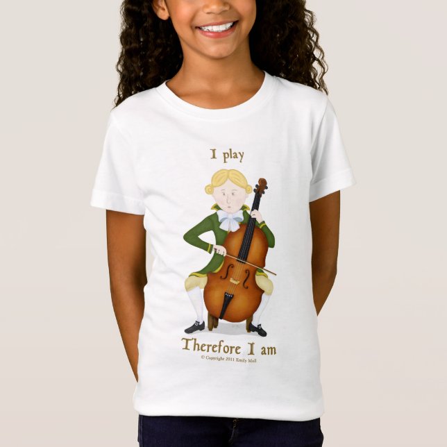 Camiseta Eu jogo-me conseqüentemente sou (Frente)