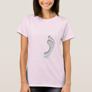 Camiseta Eu jogo o voleibol…