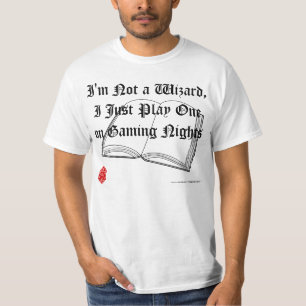 Camiseta Eu jogo um feiticeiro