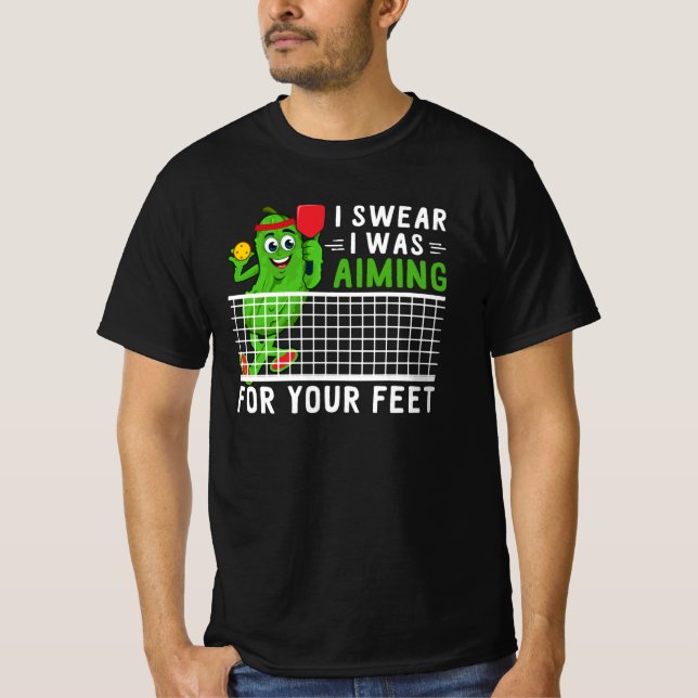 Camiseta Eu Juro Que Estava Procurando Por Seu Picklebal En (Frente)