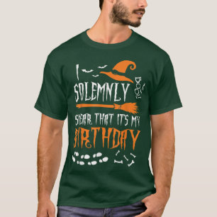 Camiseta Eu Juro Solenemente Que É Minha Rua De Halloween D