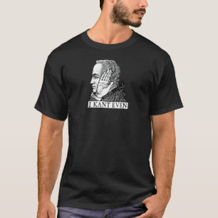 Camiseta Eu Kant Até Immanuel Kant Filosofia