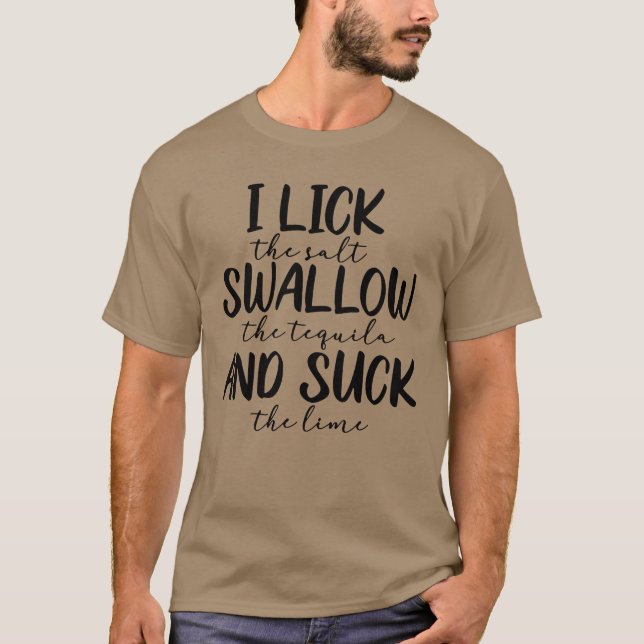 Camiseta Eu Lambo Engulo e Chupo garota (Frente)
