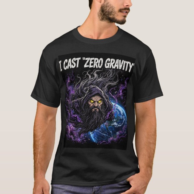 Camiseta Eu Lancei 'Gravidade Zero' (Frente)