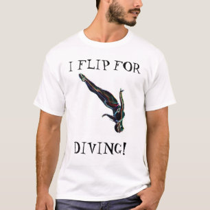 Camiseta Eu lanço mergulhando