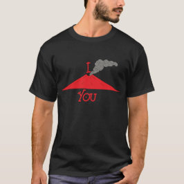 Camiseta Eu Lava Seu Design De Vulcão