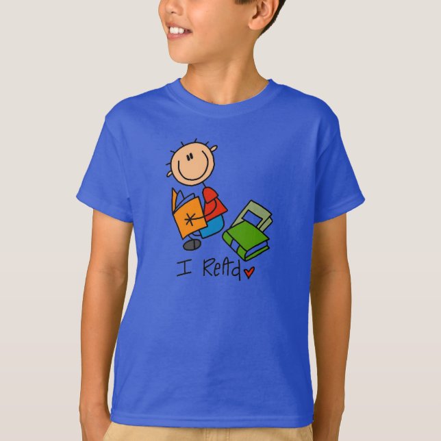 Camiseta Eu Leio (Frente)