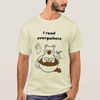 Camiseta Eu leio em todos os lugares