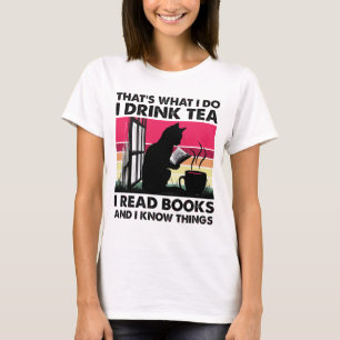 Camiseta Eu leio livros e sei coisas