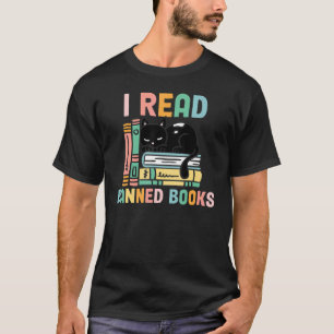 Camiseta Eu Leio Livros Proibidos Mulheres Livros Vermes Ga