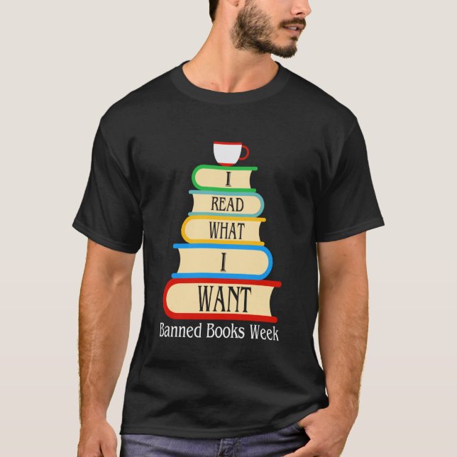 Camiseta Eu Leio O Que Eu Quero (Frente)