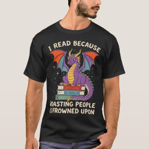 Camiseta Eu Leio Porque Criticar as Pessoas é Diversão Malv