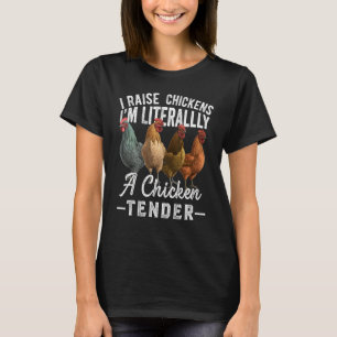 Camiseta Eu levanto frango Eu sou literalmente uma tenda de