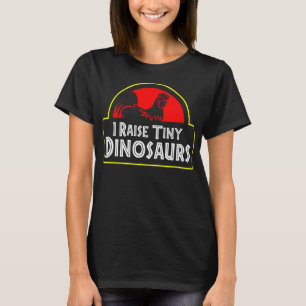 Camiseta Eu Levanto Pequenos Dinossauros Engraçados Fazenda
