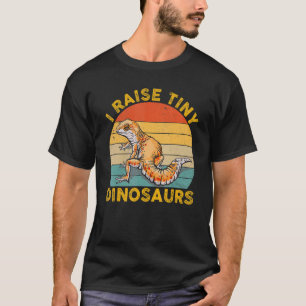 Camiseta Eu Levanto Pequenos Dinossauros Para Leopard Gecko