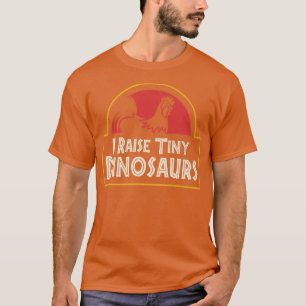 Camiseta Eu Levanto Pequenos Dinossauros Trendy Funny Chick