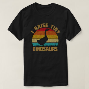 Camiseta Eu Levanto Pequenos Dinossauros Vintage Retro Goos
