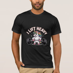 Camiseta Eu Levanto Pesado – Ganhos Mágicos!