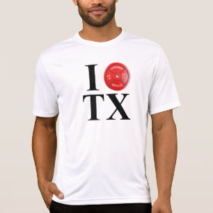 Camiseta Eu levanto Texas