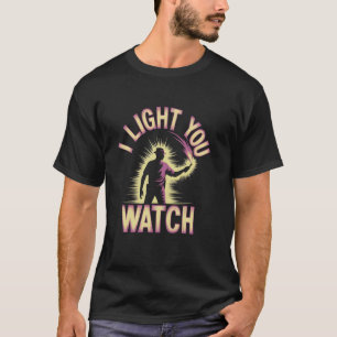 Camiseta Eu Leve Você Assistindo Pirotécnico