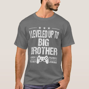 Camiseta Eu Levei Ao Grande Irmão Est 2023 Novo Irmão Engra