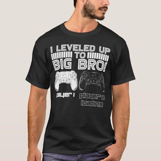Camiseta Eu Levei Para O Grande Irmão Gamer Novo Cute (Frente)