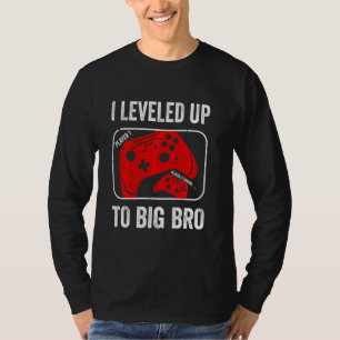 Camiseta Eu Levei Para O Grande Irmão Gamer Novo Irmão Novo