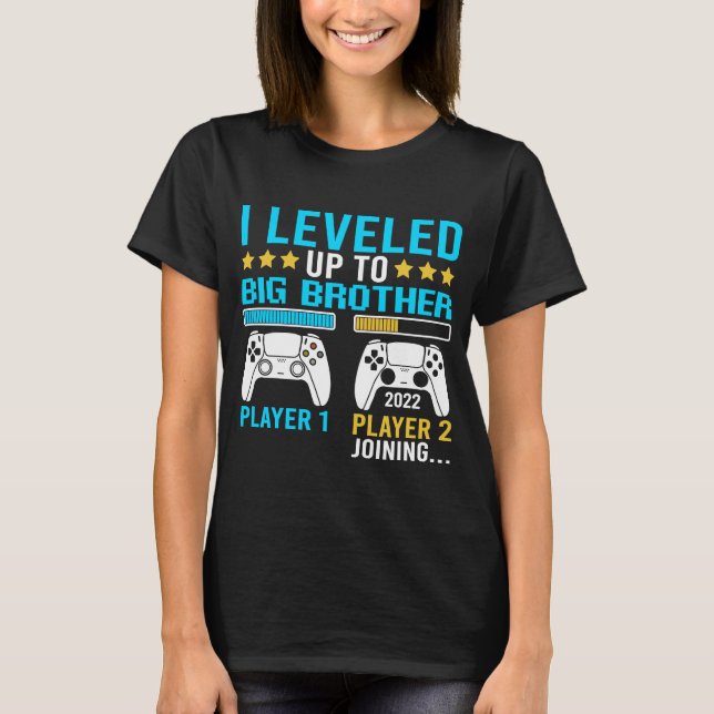 Camiseta Eu Levei Para O Grande Irmão Gamer Roupa (Frente)