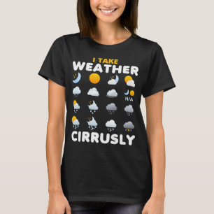 Camiseta Eu Levo Meteoro De Meteorologia De Meteorologia Ci
