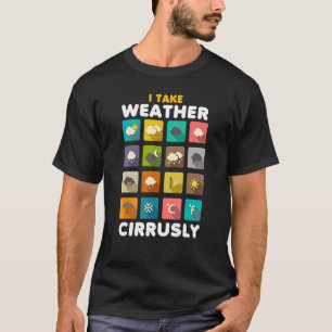 Camiseta Eu Levo Meteoro De Meteorologia De Meteorologia Ci
