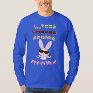 Camiseta Eu Levo Meus Cafés A Sério