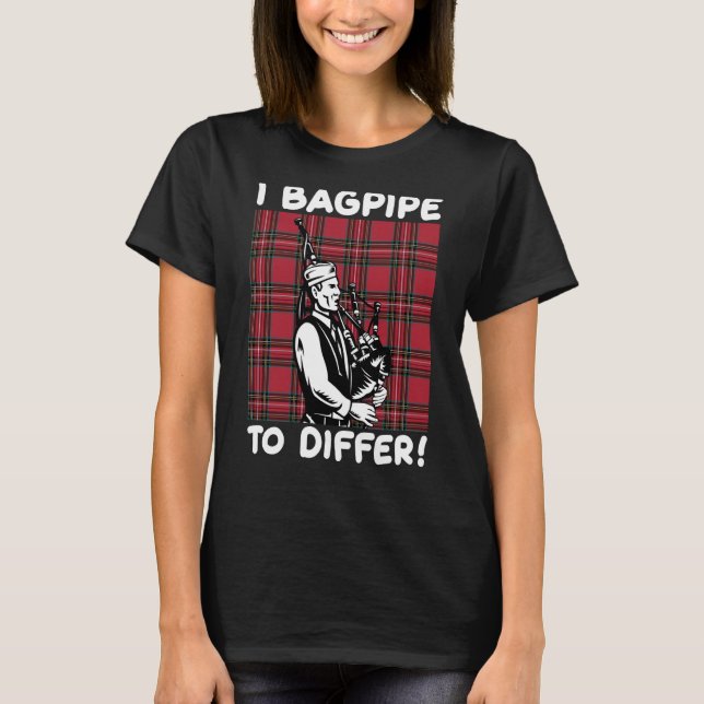 Camiseta Eu levo uma bolsa diferente (Frente)