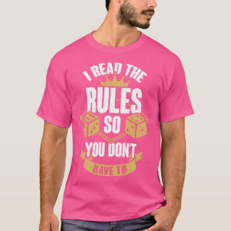Camiseta Eu Li As Regras Para Que Você Não Tenha Que