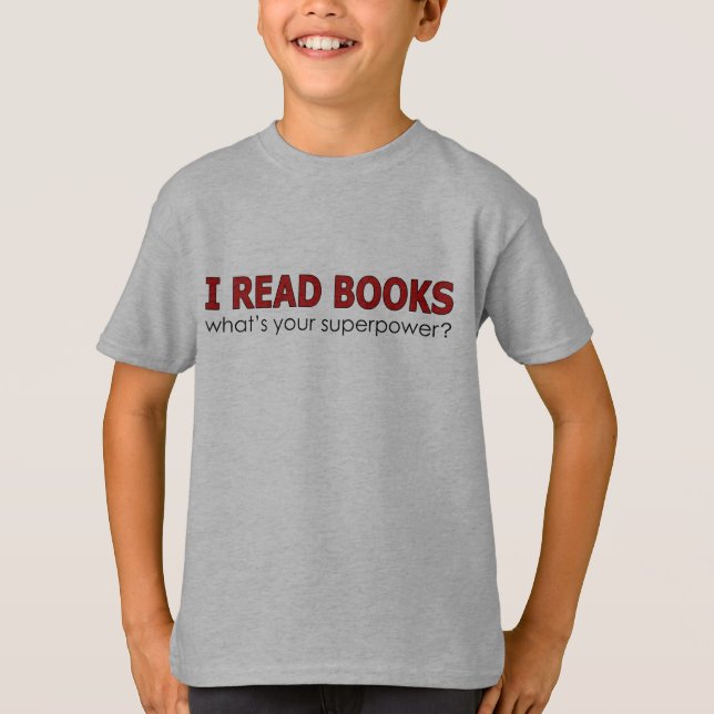 CAMISETA EU LI LIVROS (Frente)